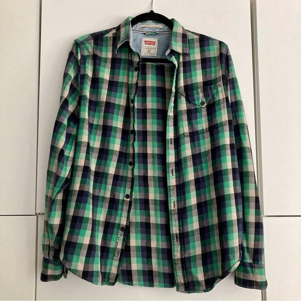 Levi’s Flannel button-down